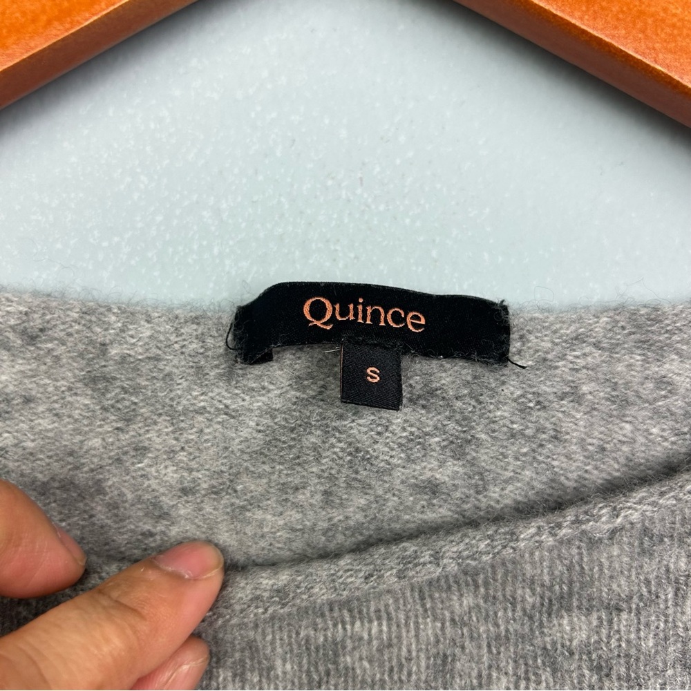 Quince Gray Crew Neck Sweater - Picture 8 of 11